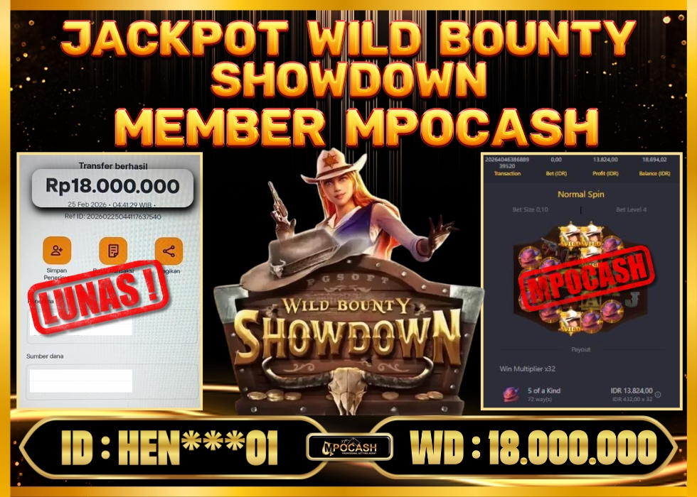 MPOCASH JACKPOT WILD BOUNTY SHOWDOWN